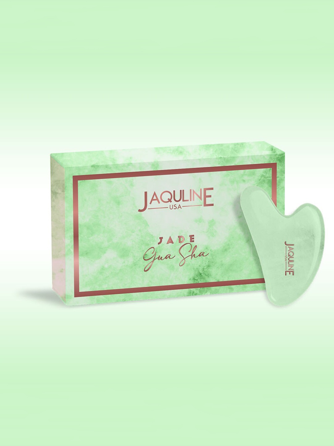 

Jaquline USA Northern Jade Gua Sha Stone, Green