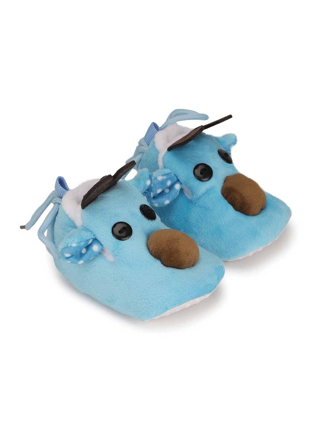 

mothercare Infant Boys Self Design Pure Cotton Booties, Blue