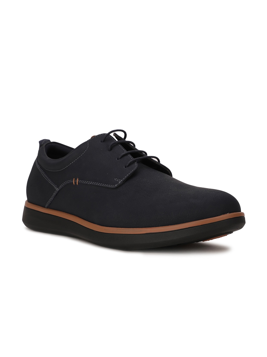 

Bata comfit Men Navy Blue PU Derbys