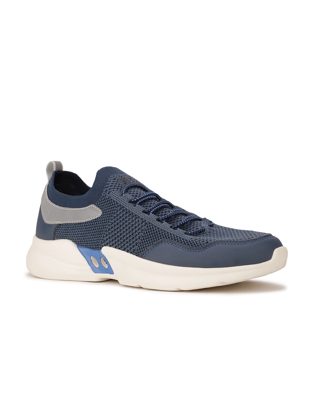 

Bata Men Blue & Grey Colourblocked Sneakers