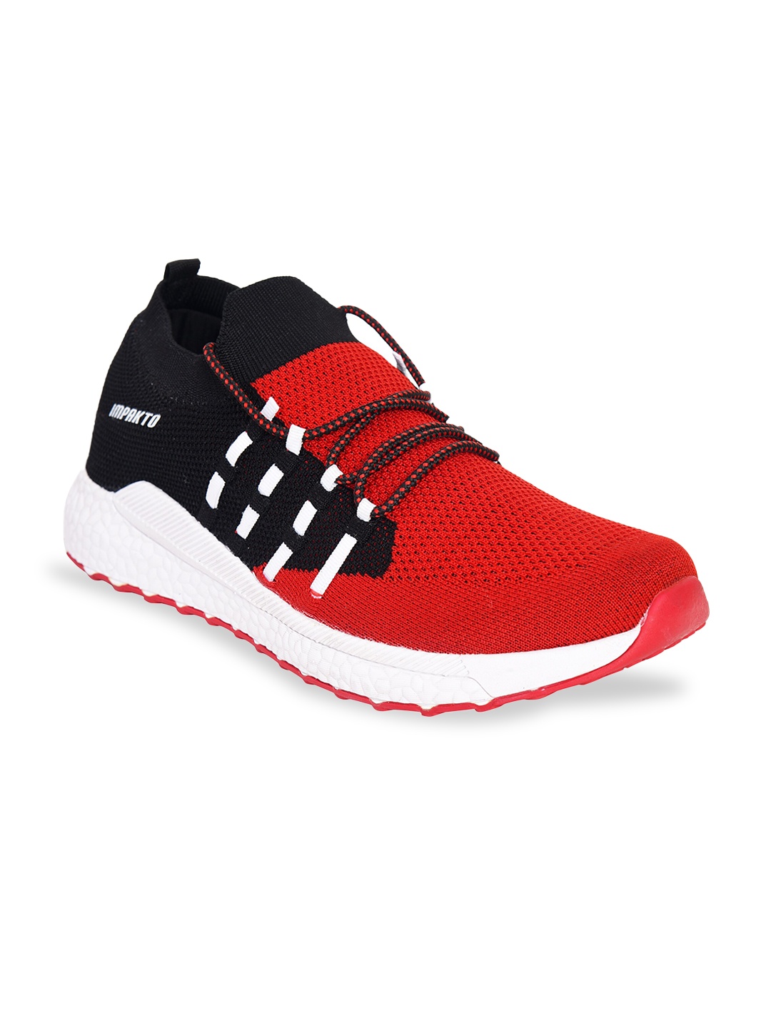 

IMPAKTO Men Red Running Non-Marking Shoes