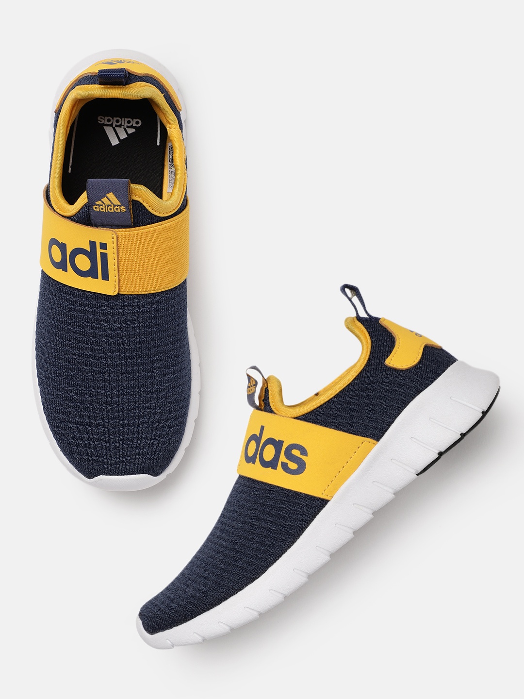 

ADIDAS Kids Navy Blue Kivaro 4.0 Mesh Running Shoes