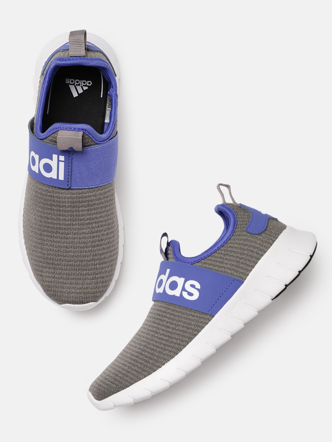 

ADIDAS Kids Grey Kivaro 4.0 Mesh Running Shoes