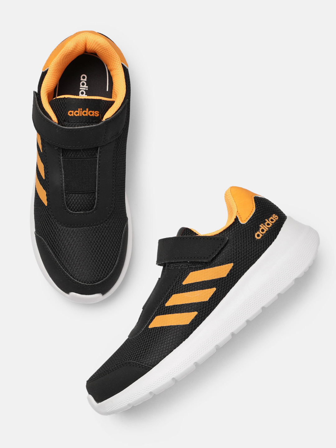 

ADIDAS Kids Black ADI ICON 2.0 Mesh Running Shoes