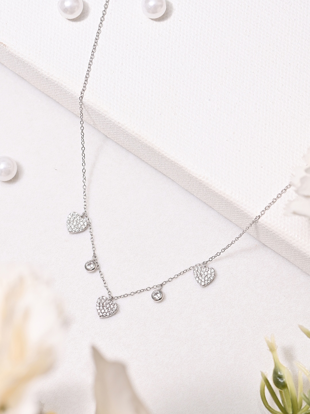 

Zavya 925 Sterling Silver Rhodium-Plated Chain