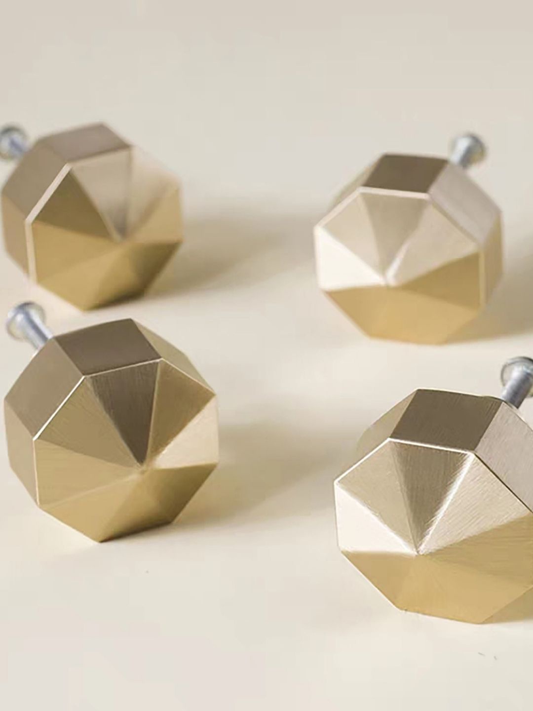 

MANTARA Gold-Toned Solid Brushed Brass Knob