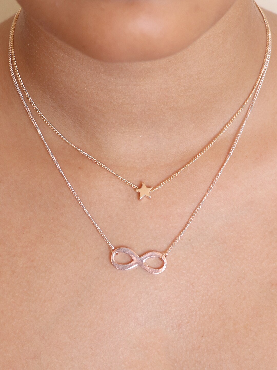 

Ayesha Gold-Plated Layered Necklace