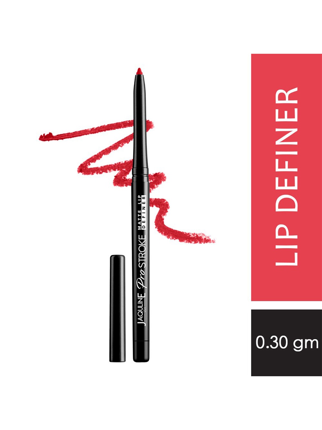 

Jaquline USA ProStroke Matte Lip Define Liner - Hot Ticket, Red