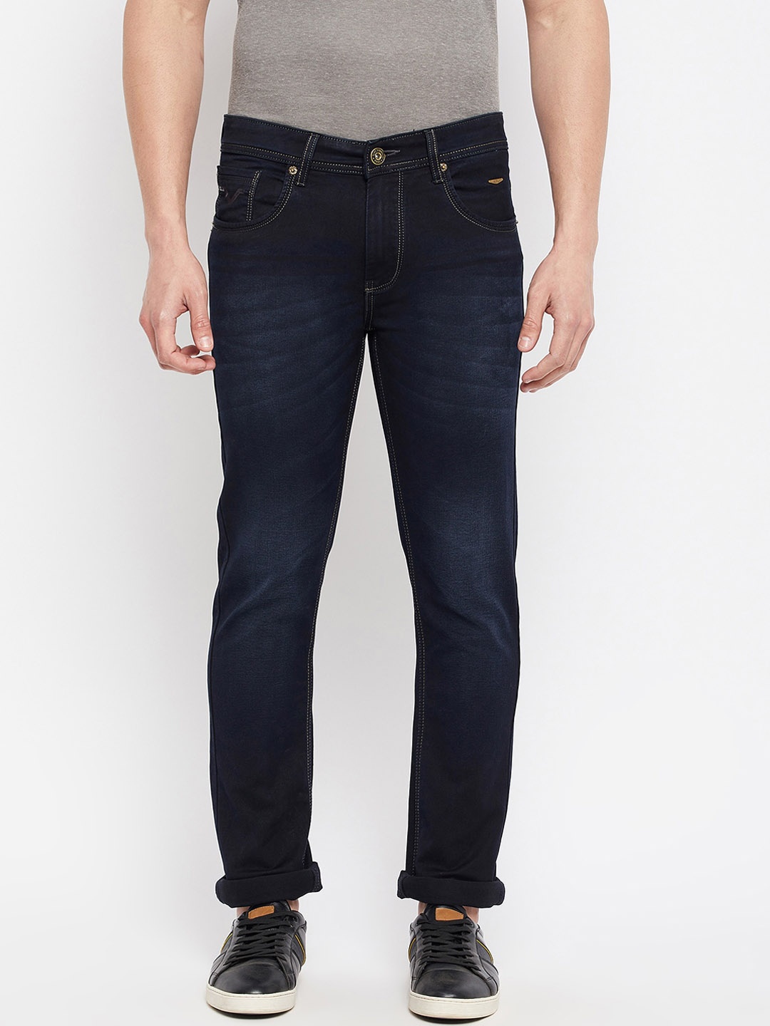 

Duke Men Blue Slim Fit Light Fade Stretchable Jeans