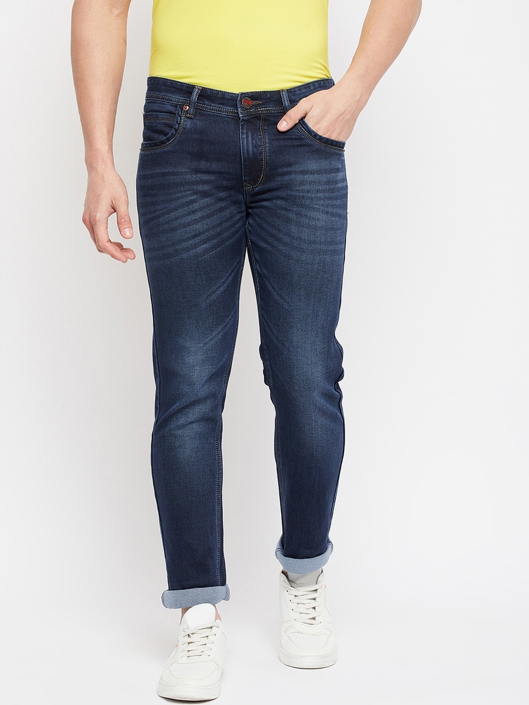

Duke Men Blue Slim Fit Light Fade Stretchable Jeans