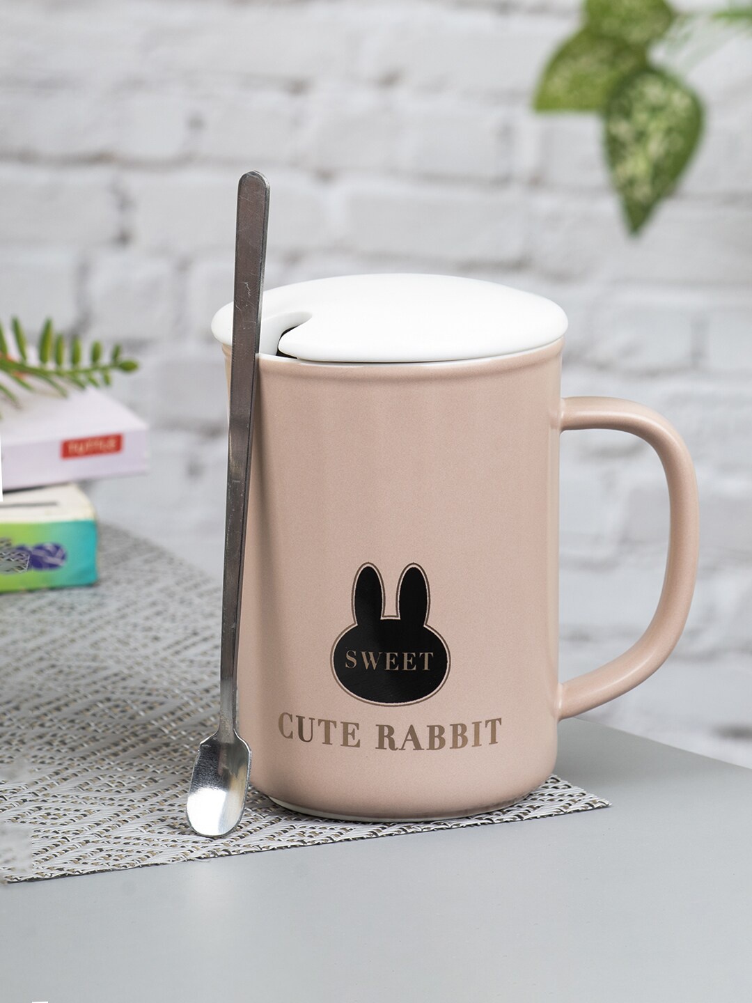 

MARKET99 Assorted Printed Ceramic Glossy Mug 380 ml