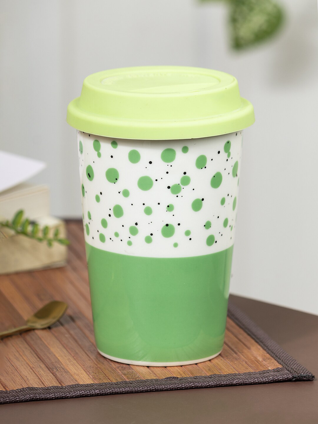 

MARKET99 Multicoloured Printed Ceramic Glossy Mugs Set of Cups and Mugs, Multi