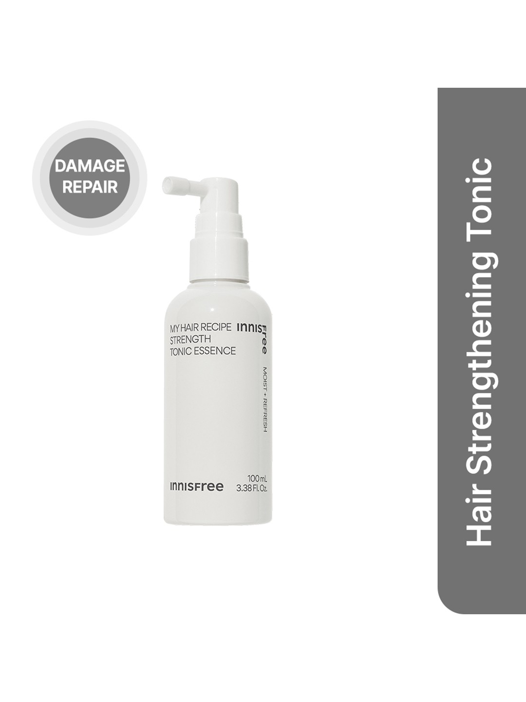 

Innisfree My Hair Recipe Strength Tonic Essence for Hair Roots Care - 330 ml, Brown