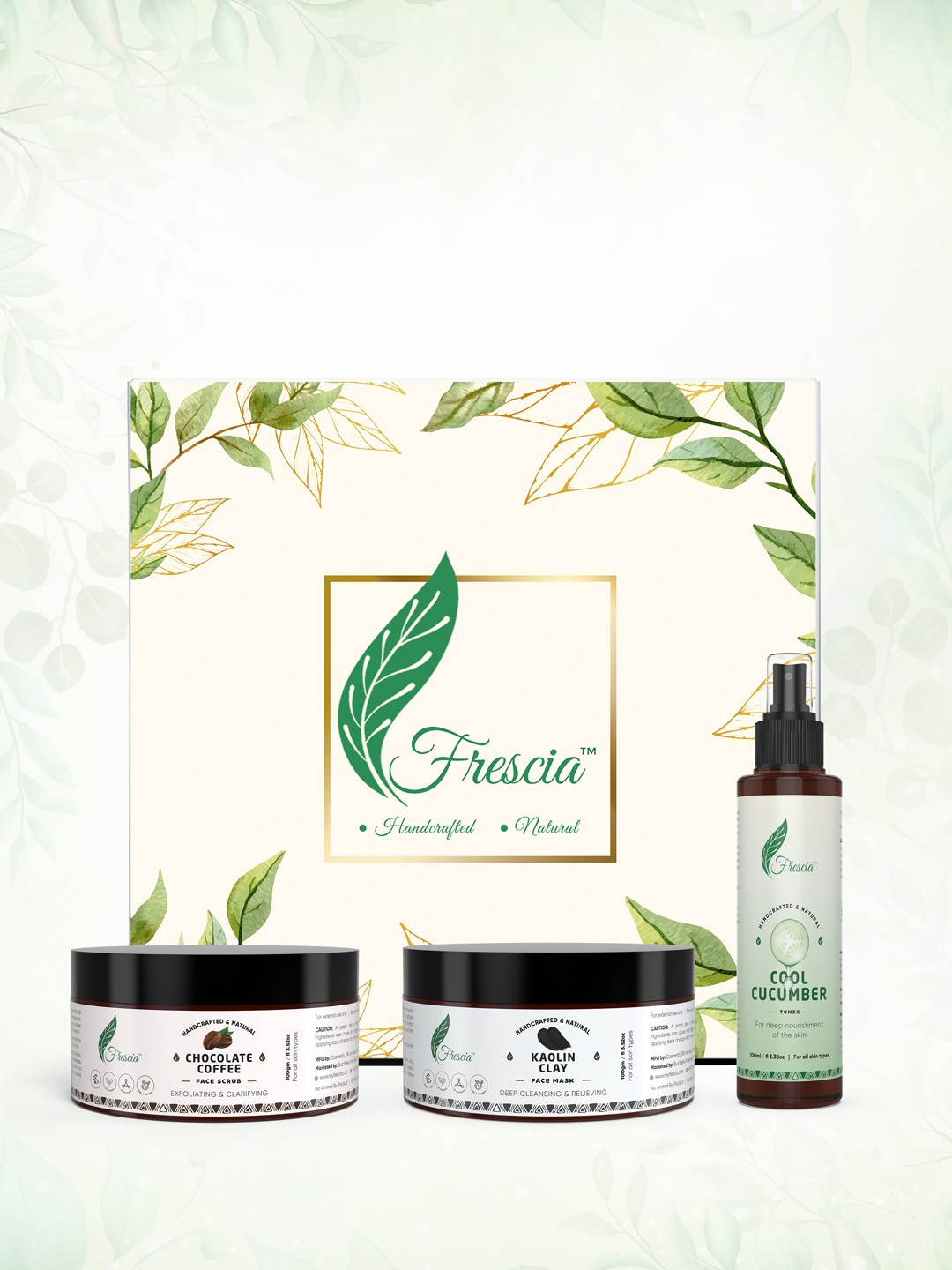 

Frescia Detan & Detoxify Facial Kit with Chocolate Coffee, White