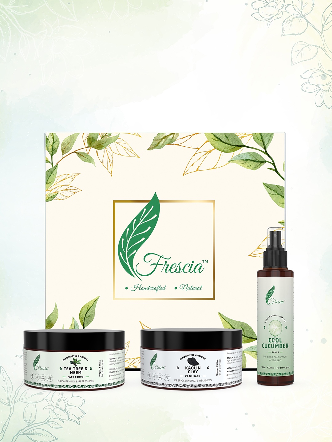 

Frescia Anti-Acne & Detoxify Facial Combo with Tea Tree, Green
