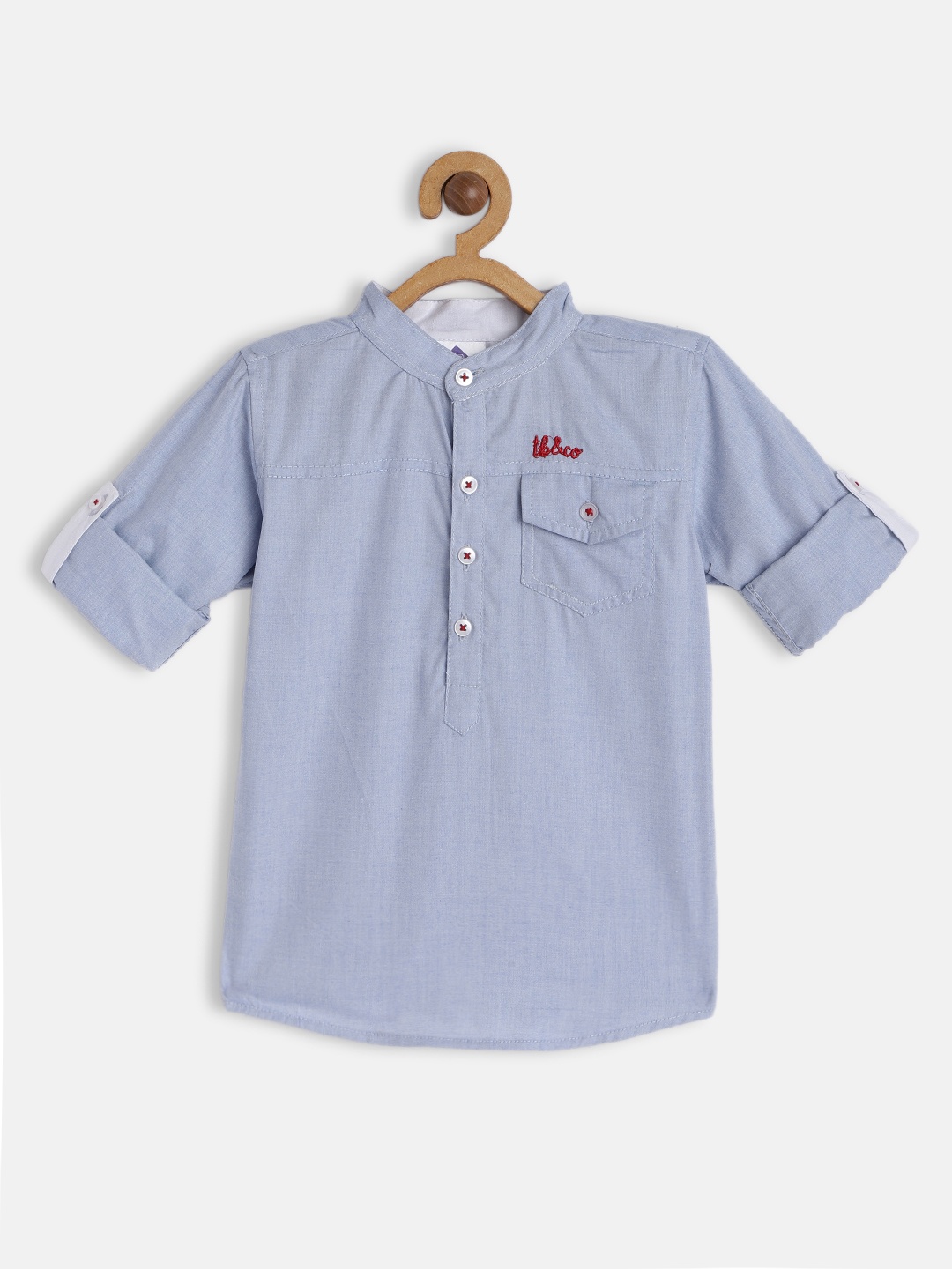 

TONYBOY Boys Blue Premium Casual Shirt