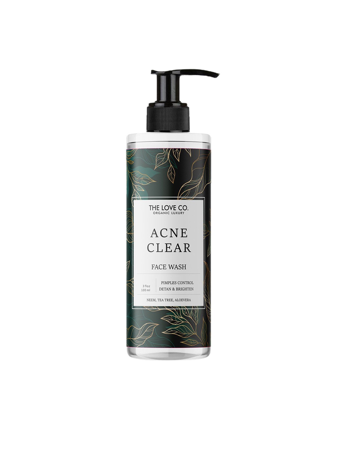 

THE LOVE CO. Acne Clear Deep Cleansing Face Wash 100 ml, White