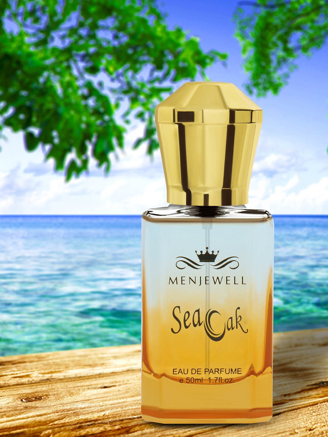 

Menjewell Men Sea Oak Eau de Parfum 50 ml, Blue