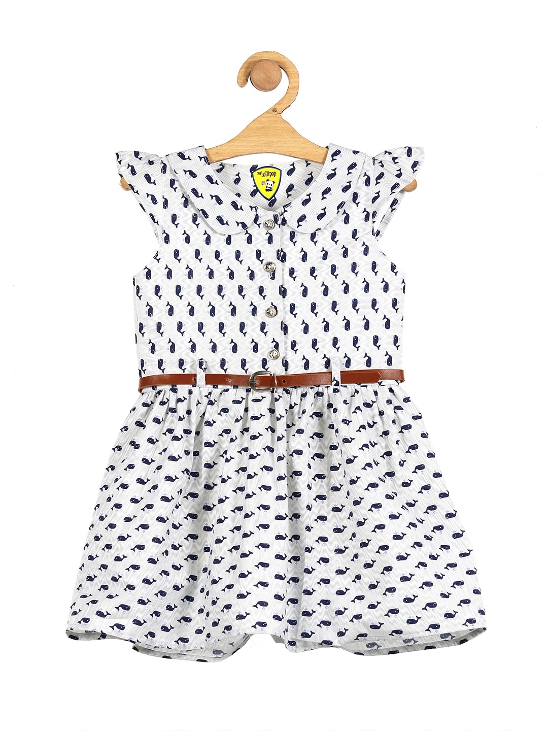 

Lil Lollipop Girls Blue Sleeveless Dress