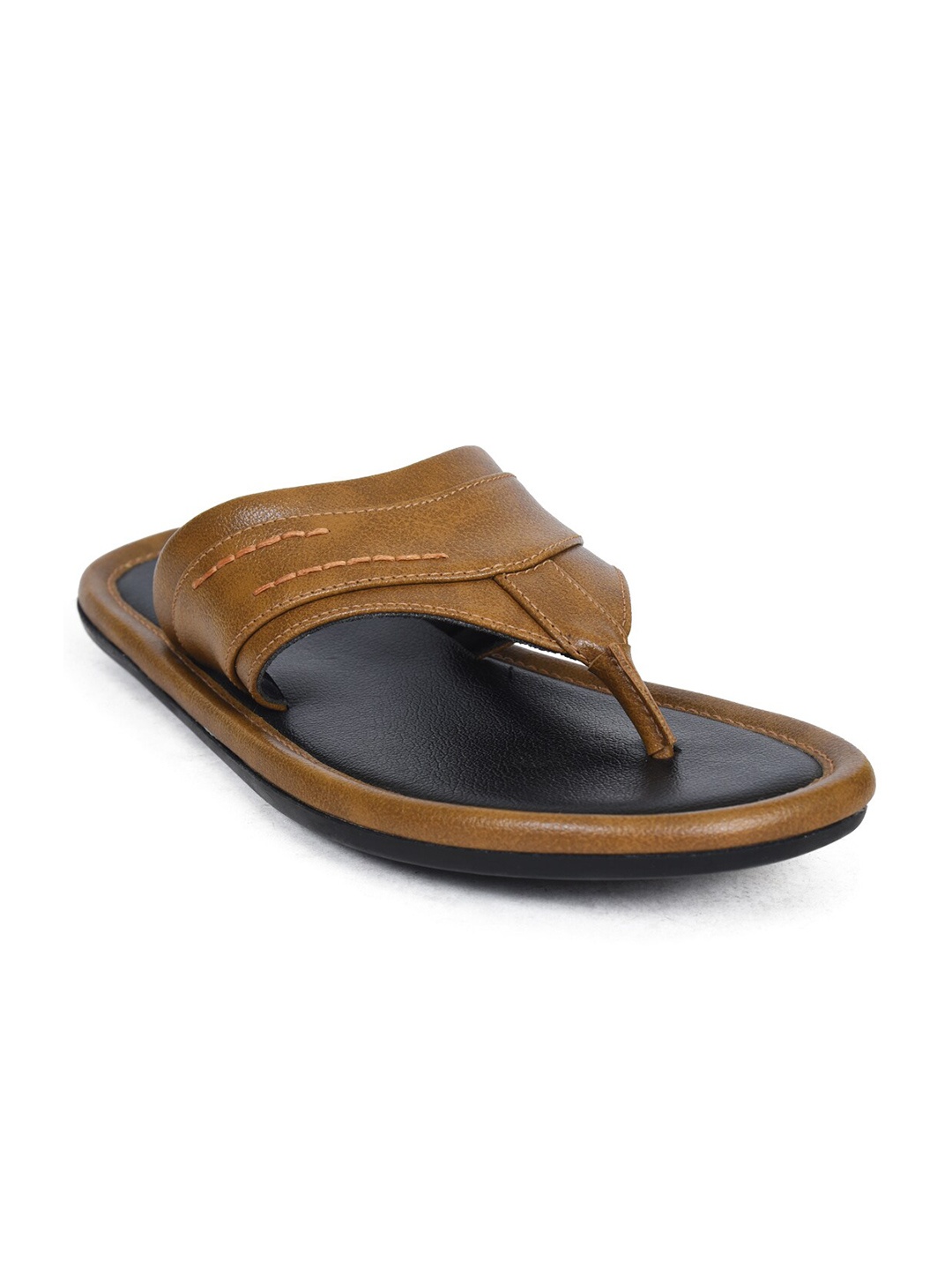

Ajanta Men Beige Comfort Sandals