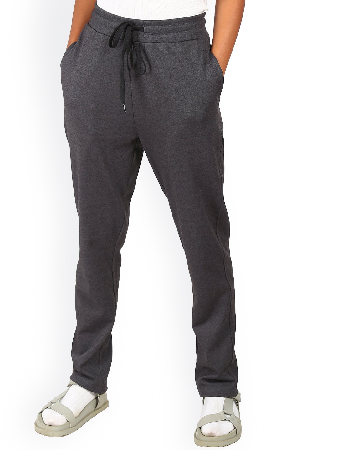 

Sugr Women Grey Trousers