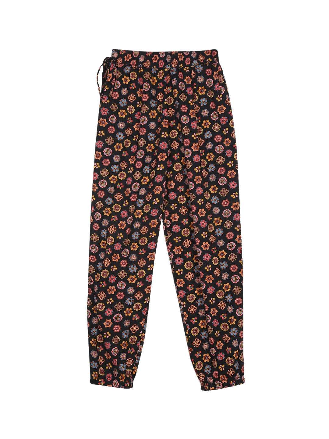

Cherokee Girls Black Floral Printed Trousers