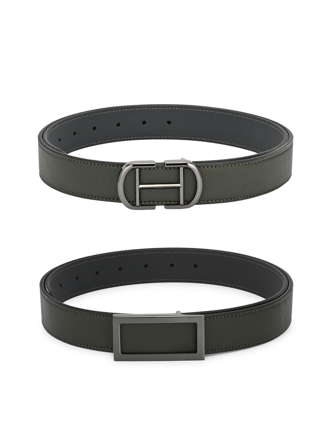 

Calvadoss Women Green Set Of 2 Belt