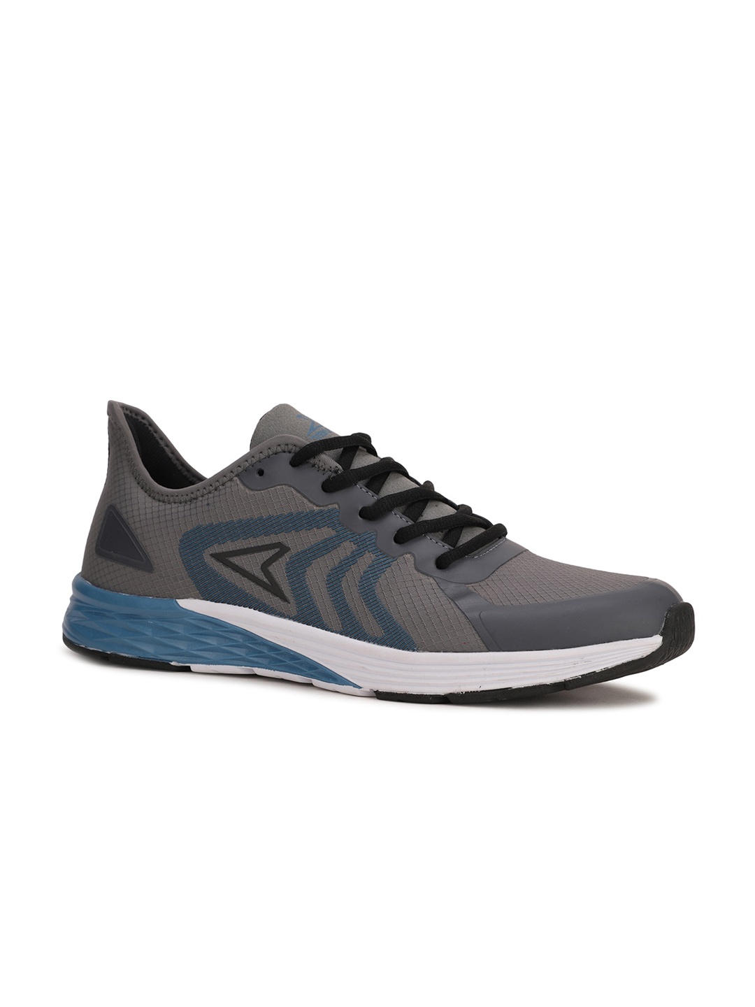 

Power Men Grey Textured Sneakers