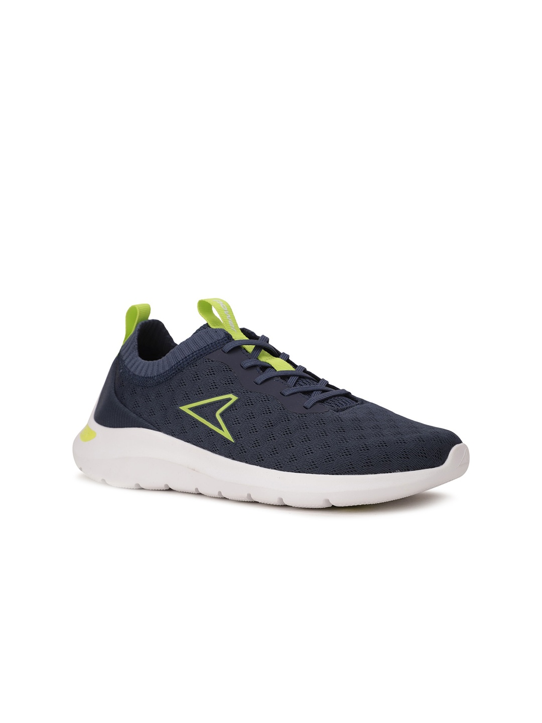 

Power Men Blue Textured Sneakers