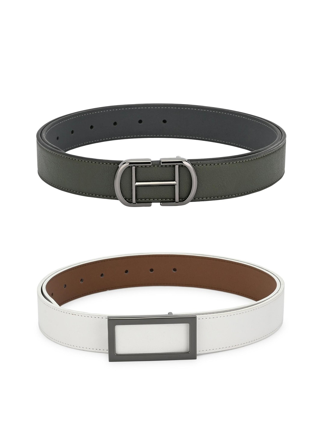 

Calvadoss Girls Green Solid Set of 2 Belt