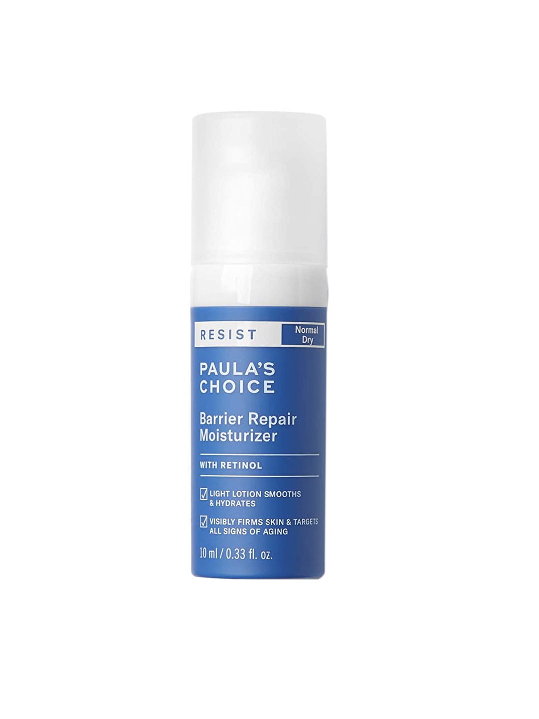 

Paulas Choice Resist Barrier Repair Moisturizer with Retinol - 10 ml, Blue