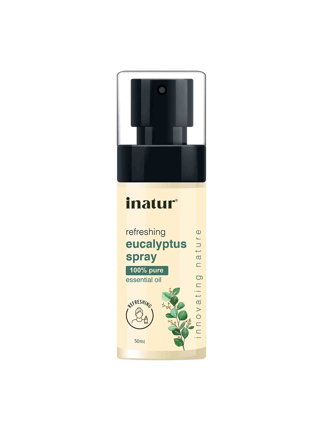 

Inatur Eucalyptus Steam Shower Spray - 50 ml, White