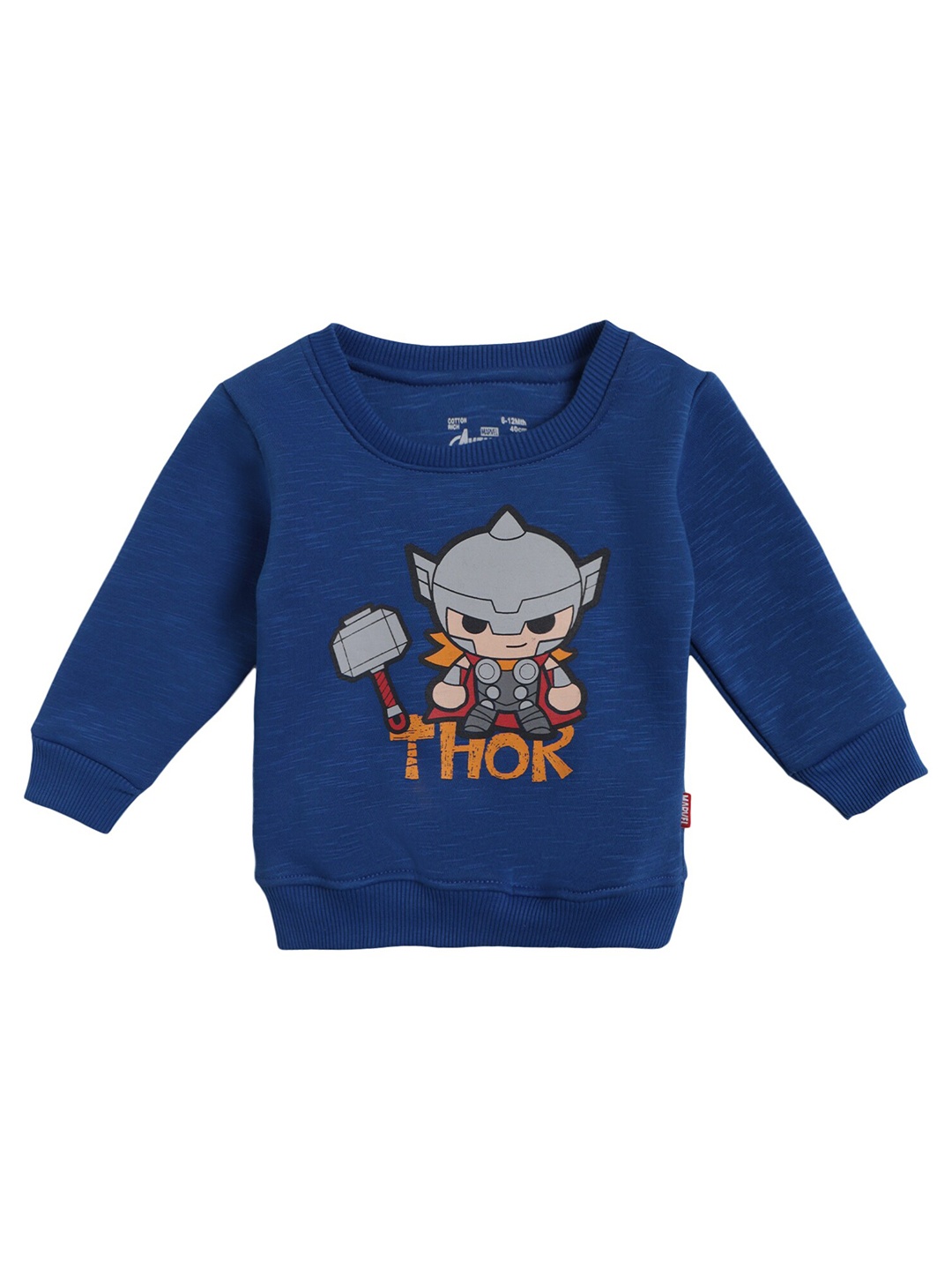 

Bodycare Kids Boys Blue Thor Graphic Printed Sweatshirt