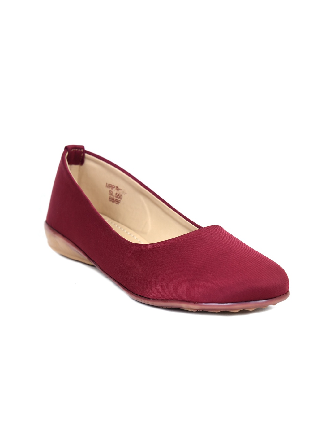 

Ajanta Women Red Solid Ballerinas Flats