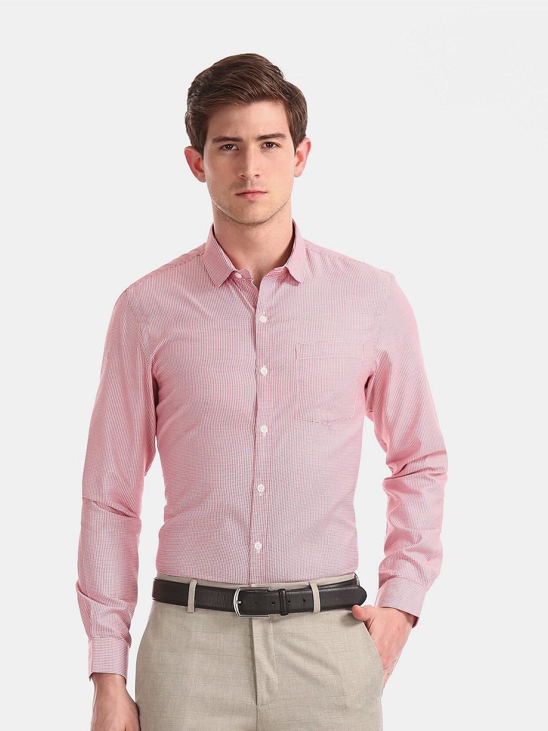 

Excalibur Men Pack Of 2 Assorted Striped Regular-Fit Casual Shirts