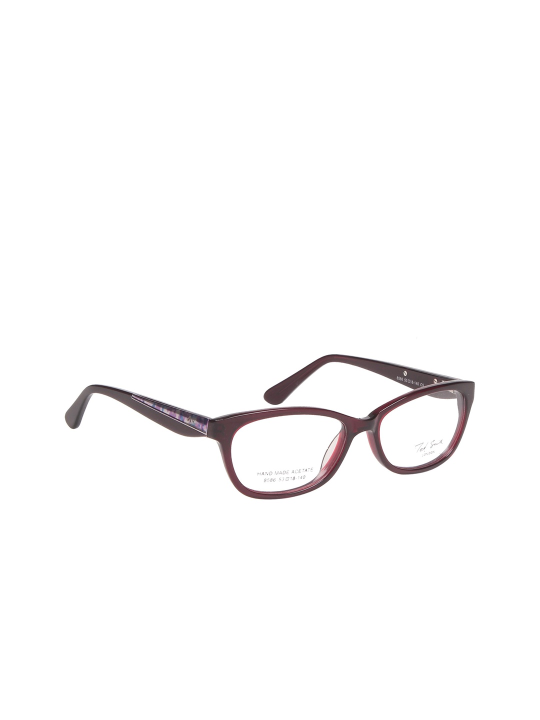 

Ted Smith Women Brown Full Rim Cateye Frames TSF8586_C5