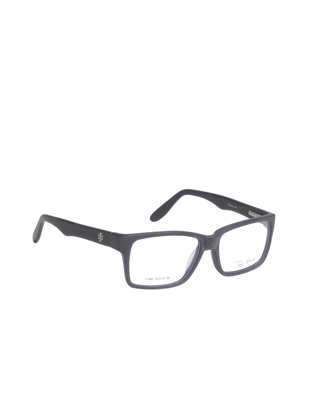 

Ted Smith Unisex Black Full Rim Wayfarer Frames TSF-T1004_M.BLK