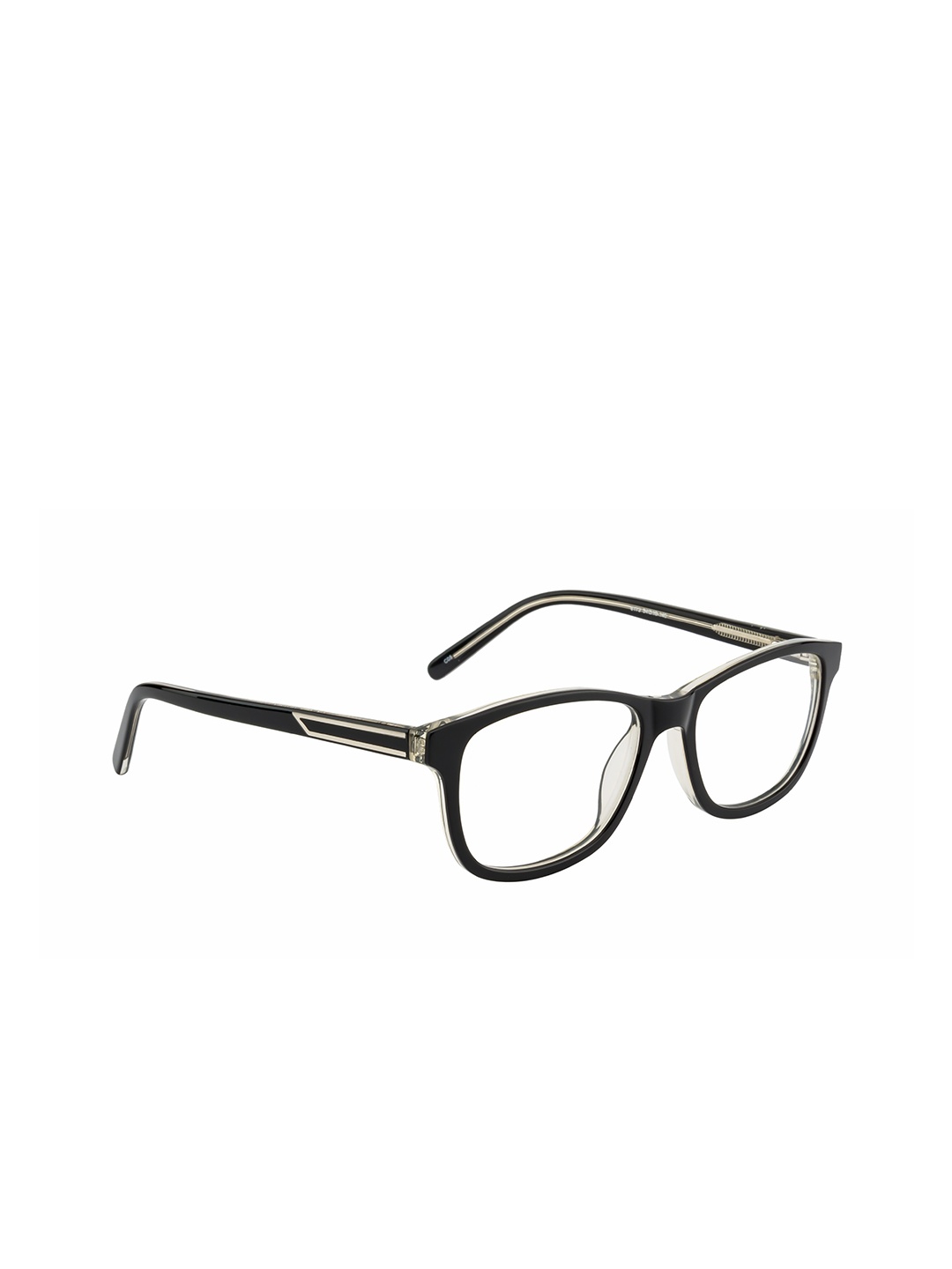 

Ted Smith Unisex Black Full Rim Wayfarer Frames TSF6173_C5