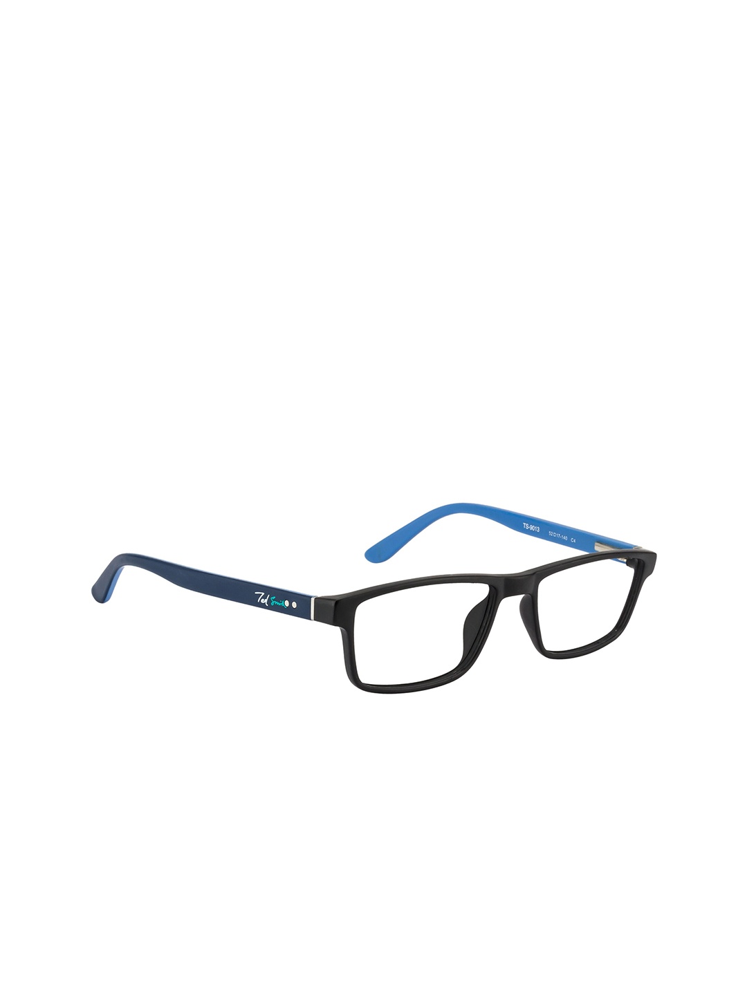 

Ted Smith Unisex Black Full Rim Rectangle Frames TSF9013_C4