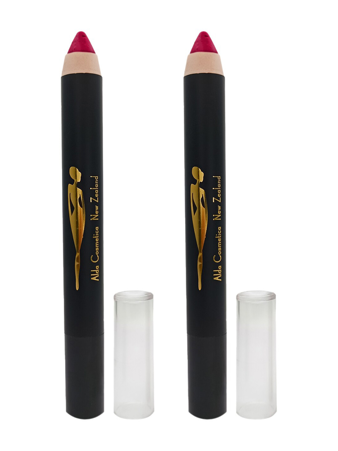

Pretty Woman Set of 2 Matte Lip Crayon Pencil with Sharpener - Chocolate 10, Brown