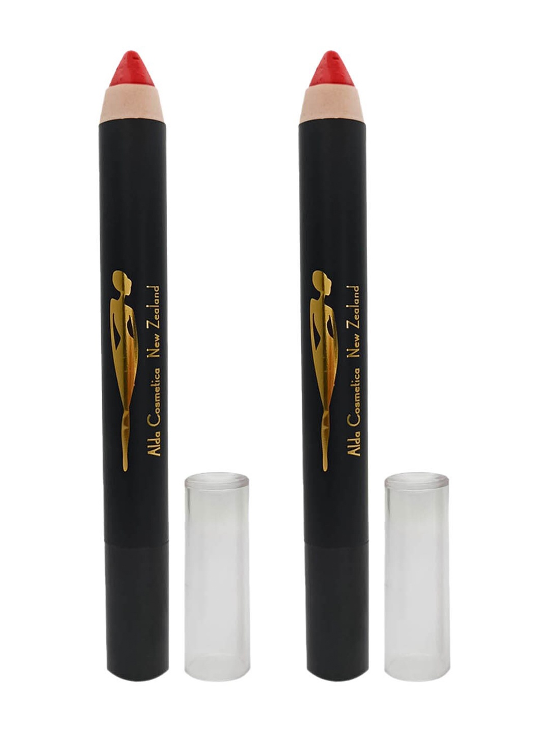 

Pretty Woman Set of 2 Matte Lip Crayon Pencil with Sharpener - Sun 2 Moon 02, Orange