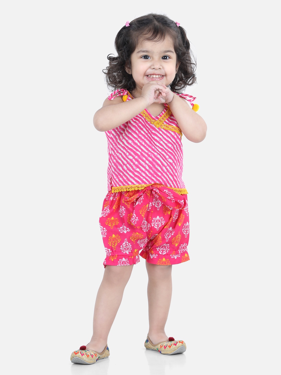 

BownBee Girls Pink Clothing Set