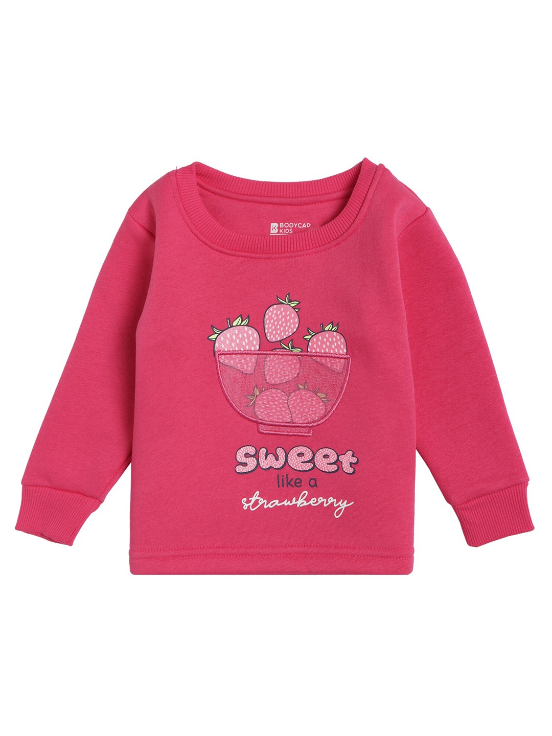 

Bodycare Kids Girls Fuchsia Printed T-shirt