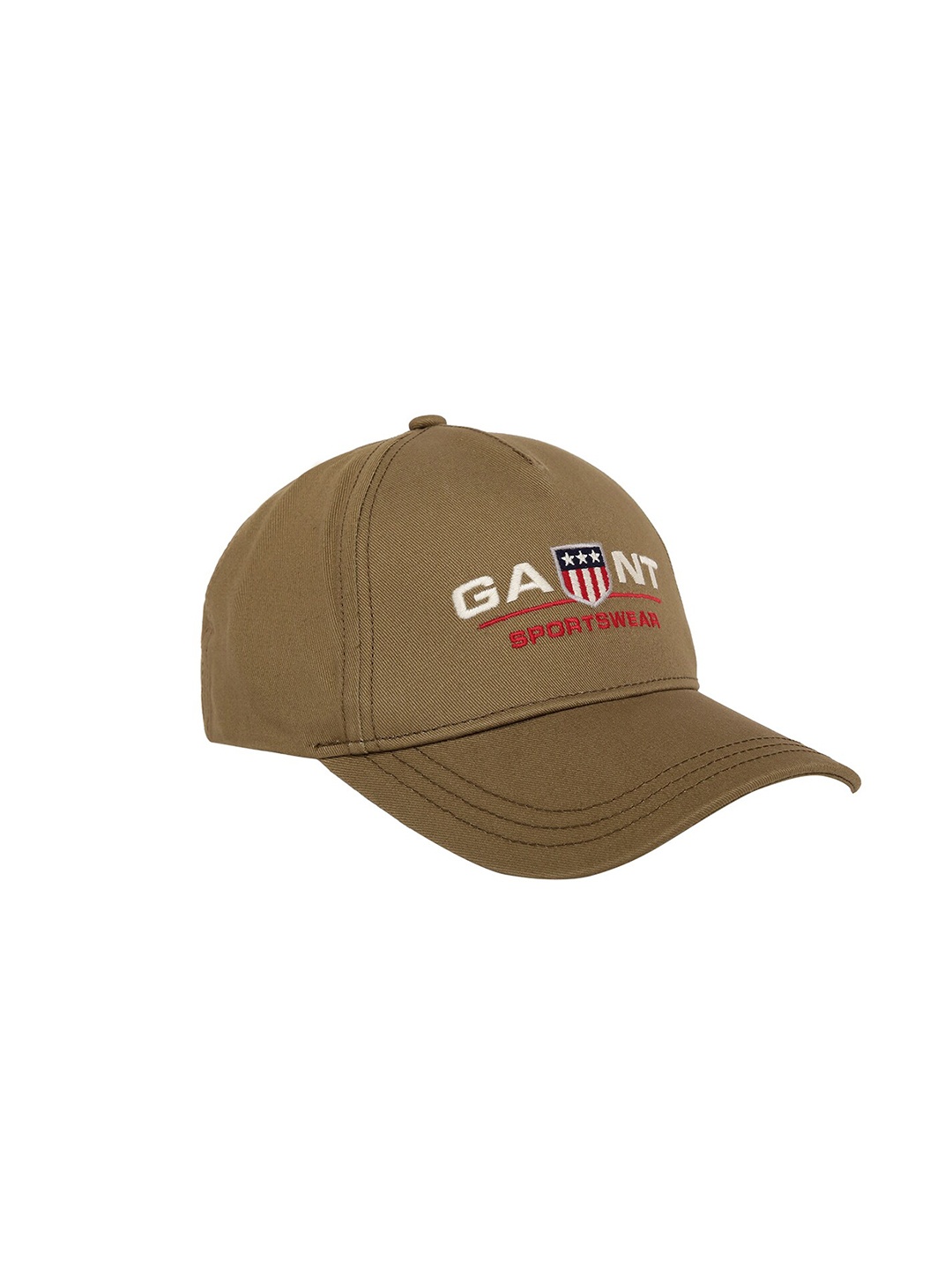 

GANT Boys Olive Green & White Embroidered Pure Cotton Baseball Cap