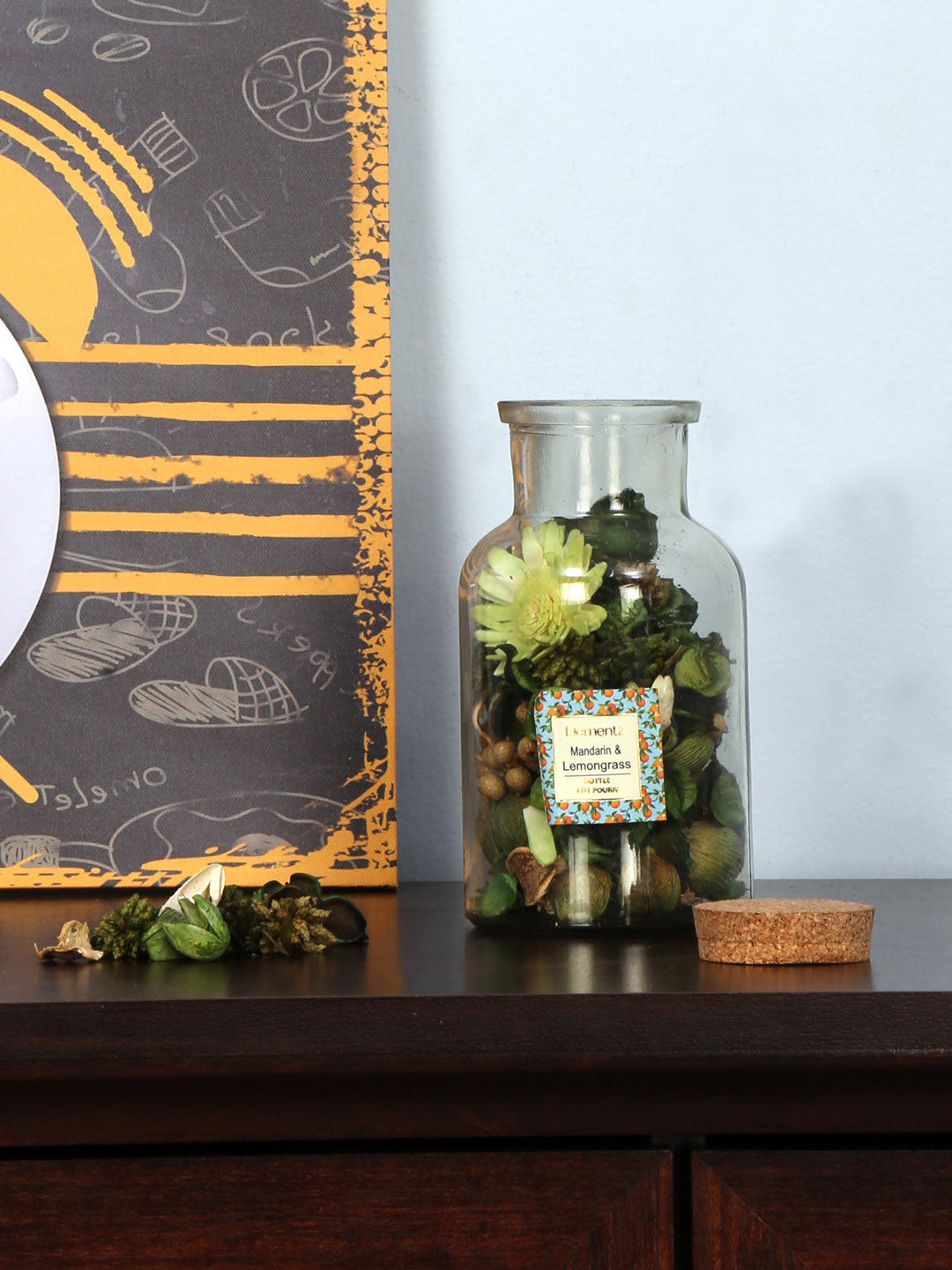 

Athome by Nilkamal Green Mandarin & Lemongrass Potpourri