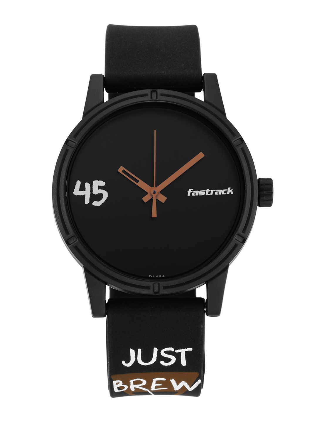 

Fastrack Men Black Dial & Black Straps Analogue Watch