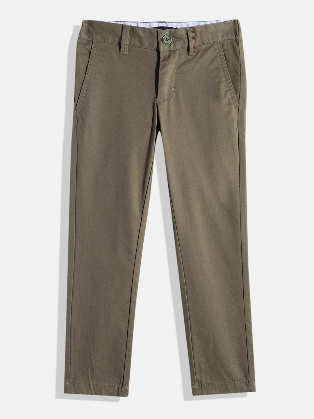 

Indian Terrain Boys Chino Trousers, Olive