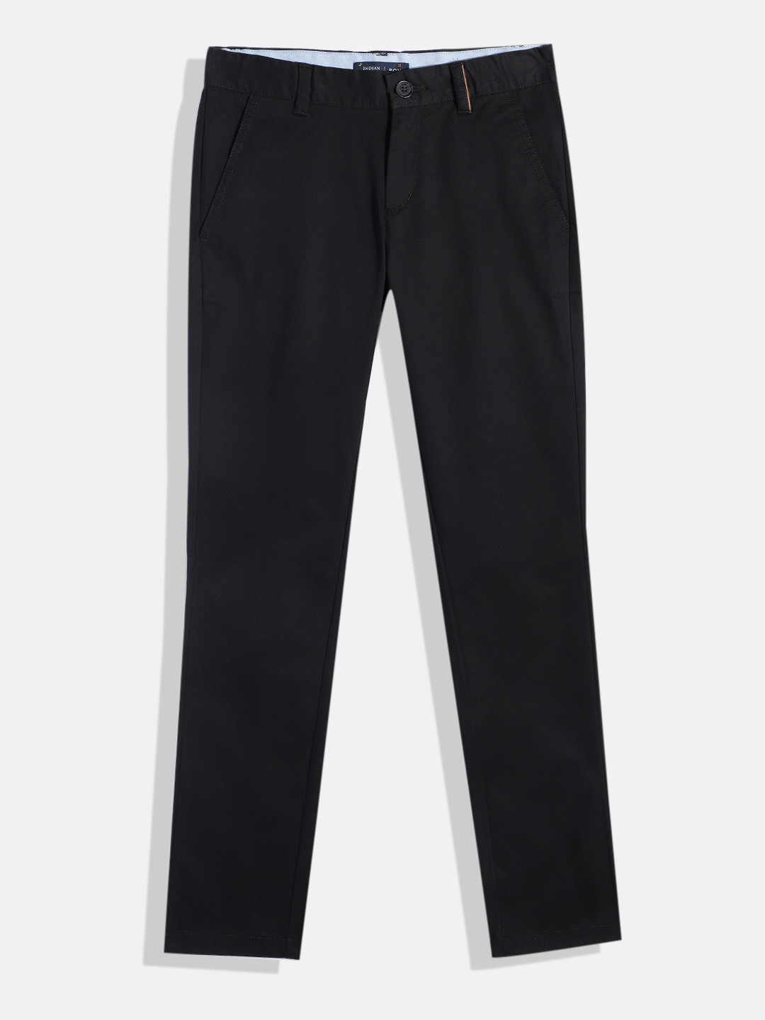 

Indian Terrain Boys Chino Trousers, Black