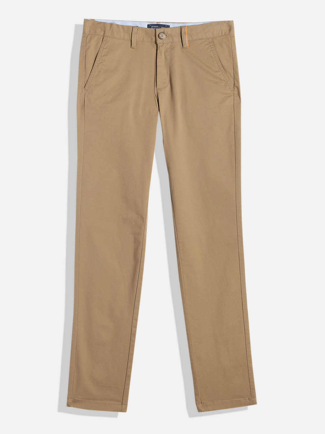

Indian Terrain Boys Chino Trousers, Brown
