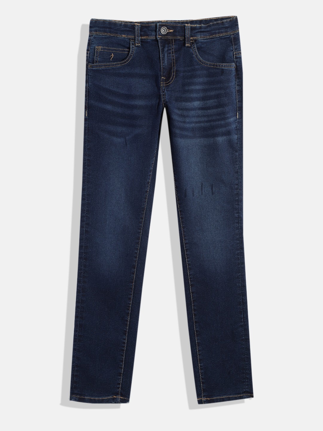 

Indian Terrain Boys Stretchable Regular Fit Jeans, Blue